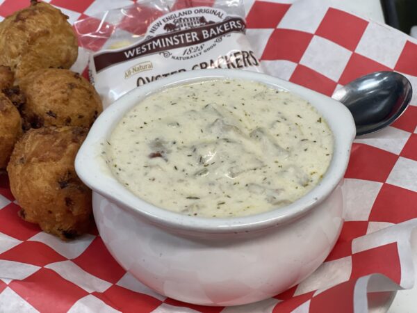 Clam Cakes and Chowder Bowl