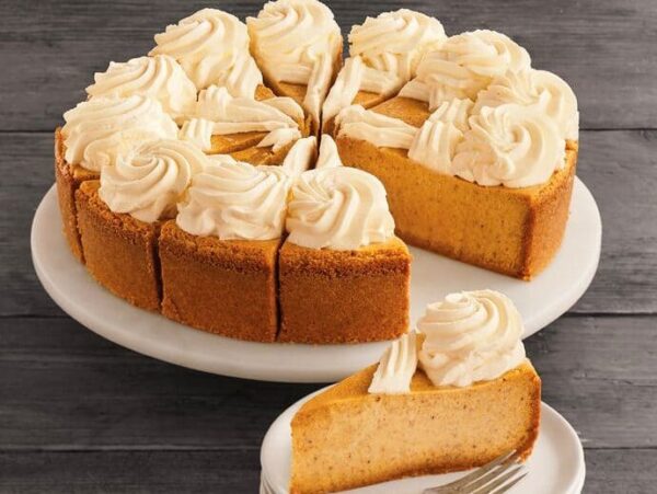 pumpkin cheesecake whole