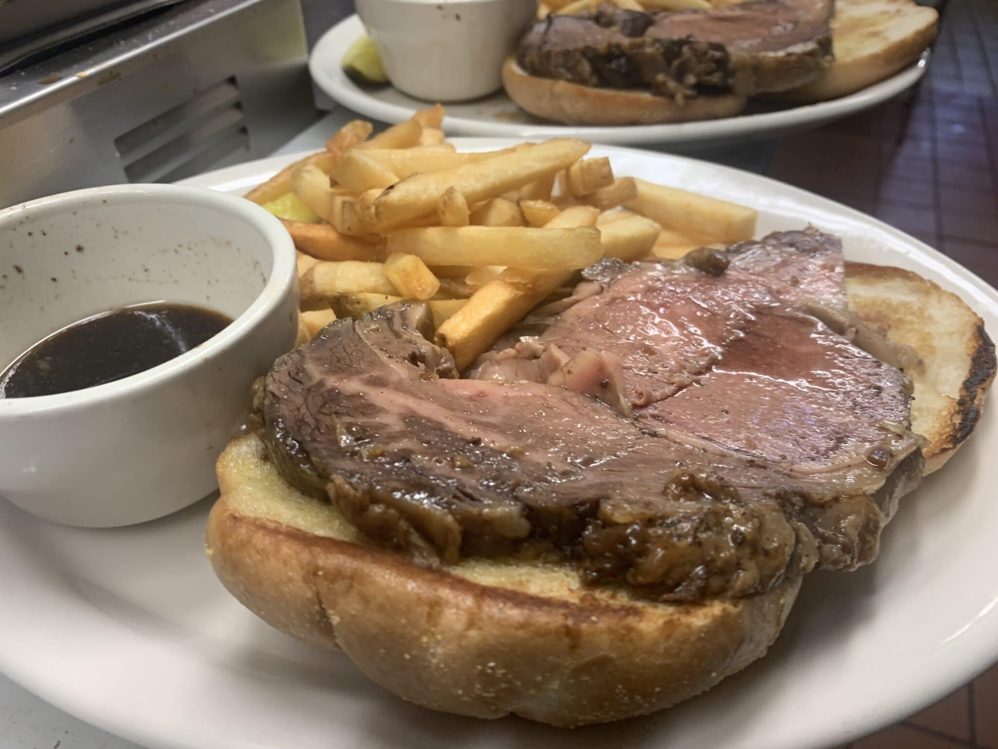 OPENFACED PRIME RIB SANDWICH Cove Surf and Turf