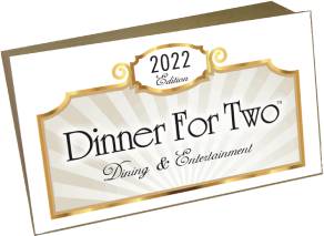 Dinner for Two Dining Book 2022