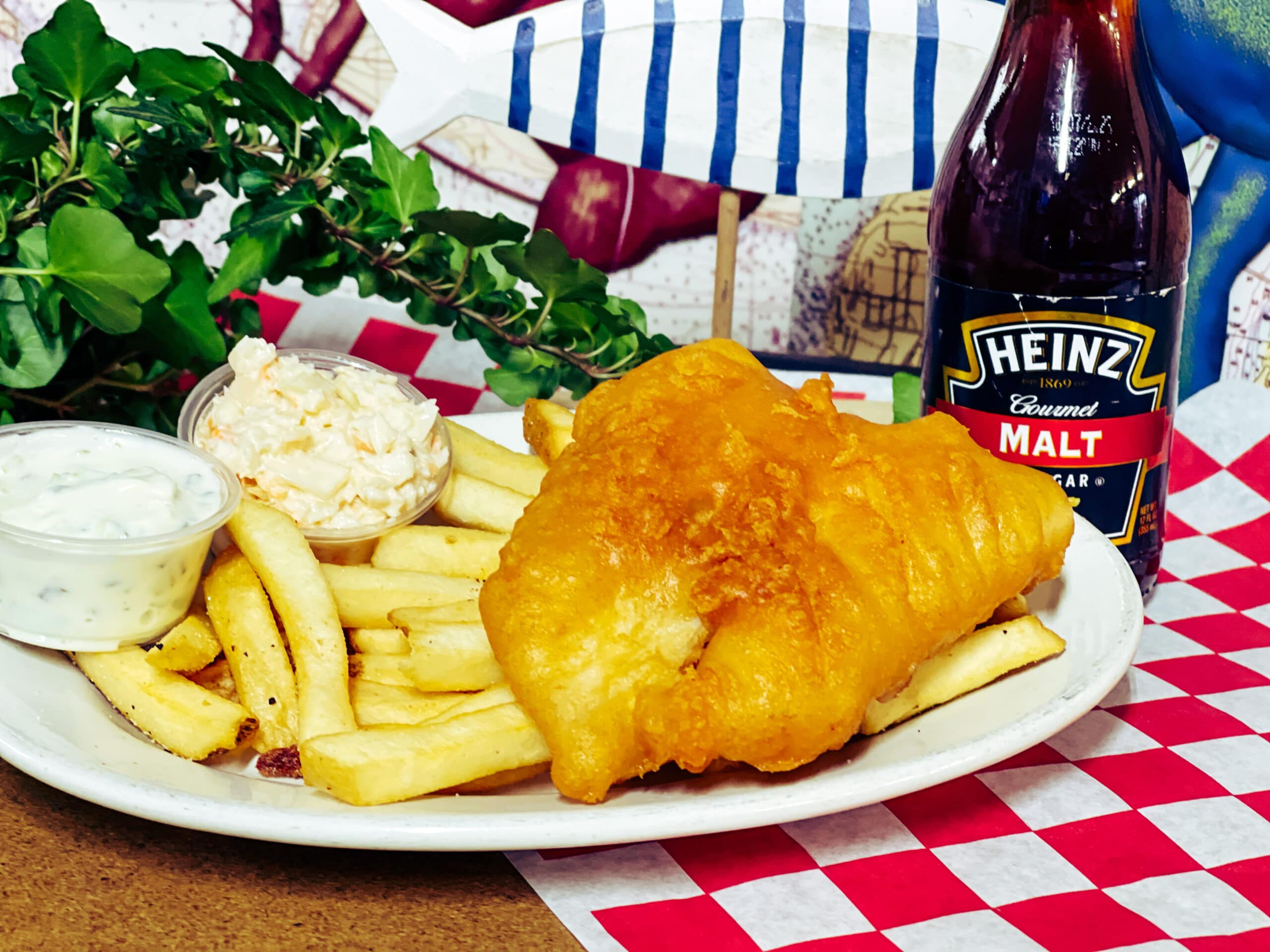 ENGLISH STYLE FISH AND CHIPS - Brookfields