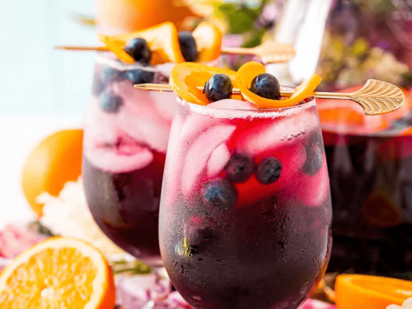 BLUEBERRY SANGRIA Cove Surf and Turf